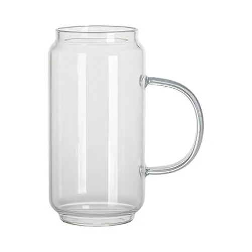 Tasse 400 ml, Glas, mit Griff
