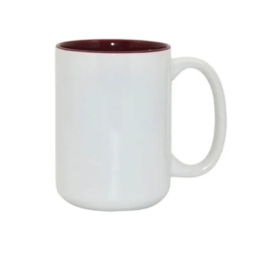 Tasse 450 ml, farbige Innenseite