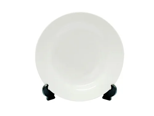 Teller 18 cm, Keramik, mit Standfuß