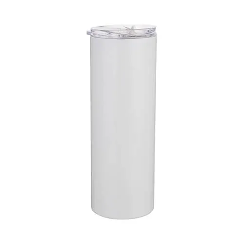 Tumbler-Becher, 600 ml, mit Trinkhalm