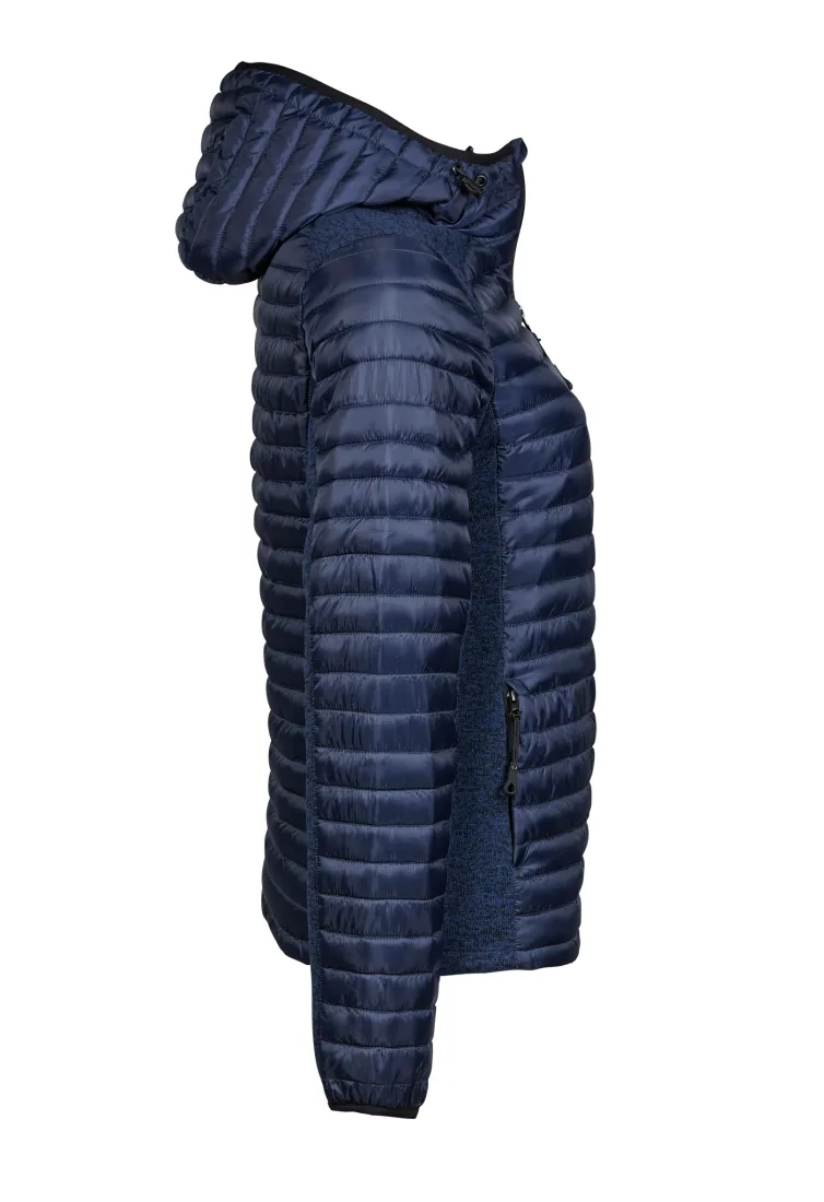 Ladies` Hooded Aspen Crossover Jacket 3