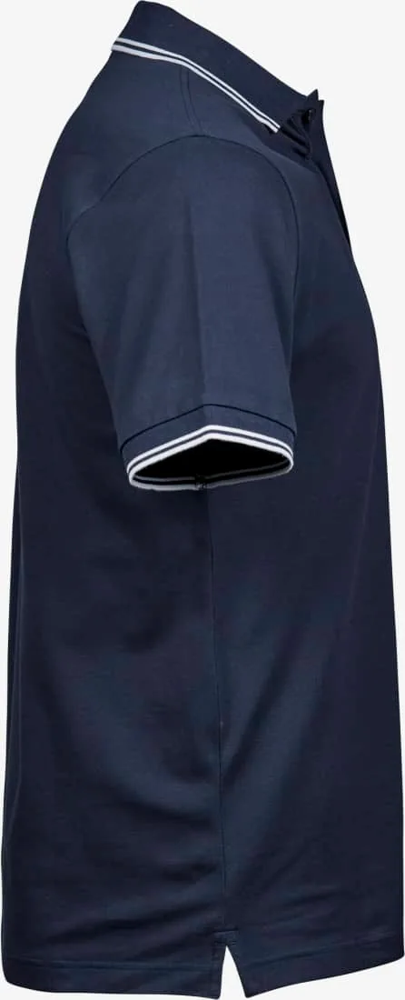 Luxury Stripe Stretch Polo 4