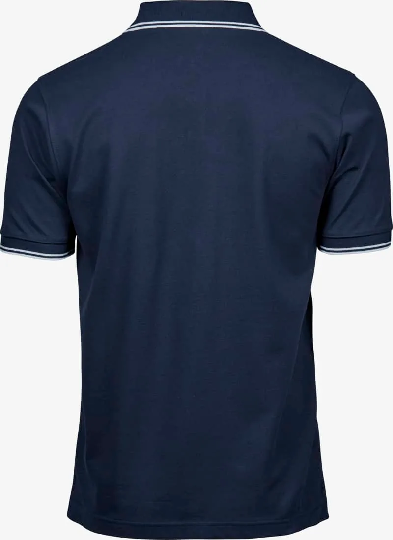 Luxury Stripe Stretch Polo 5