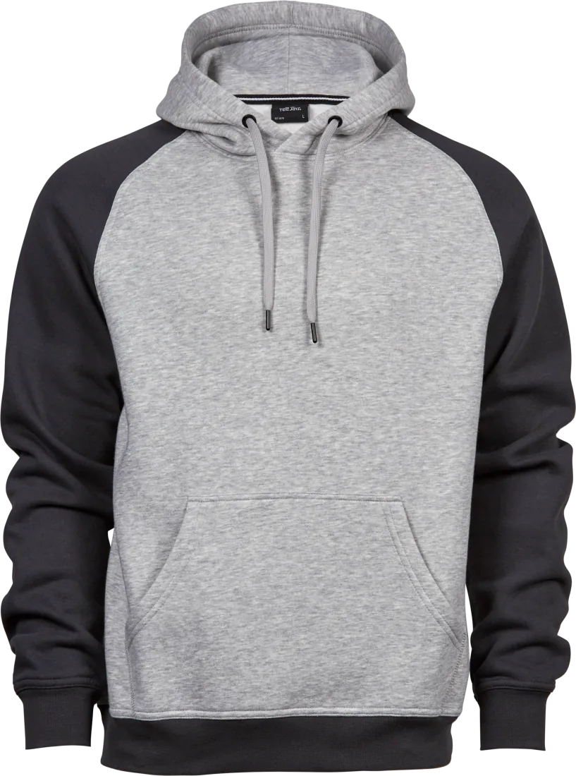Two-Tone Hooded Sweatshirt