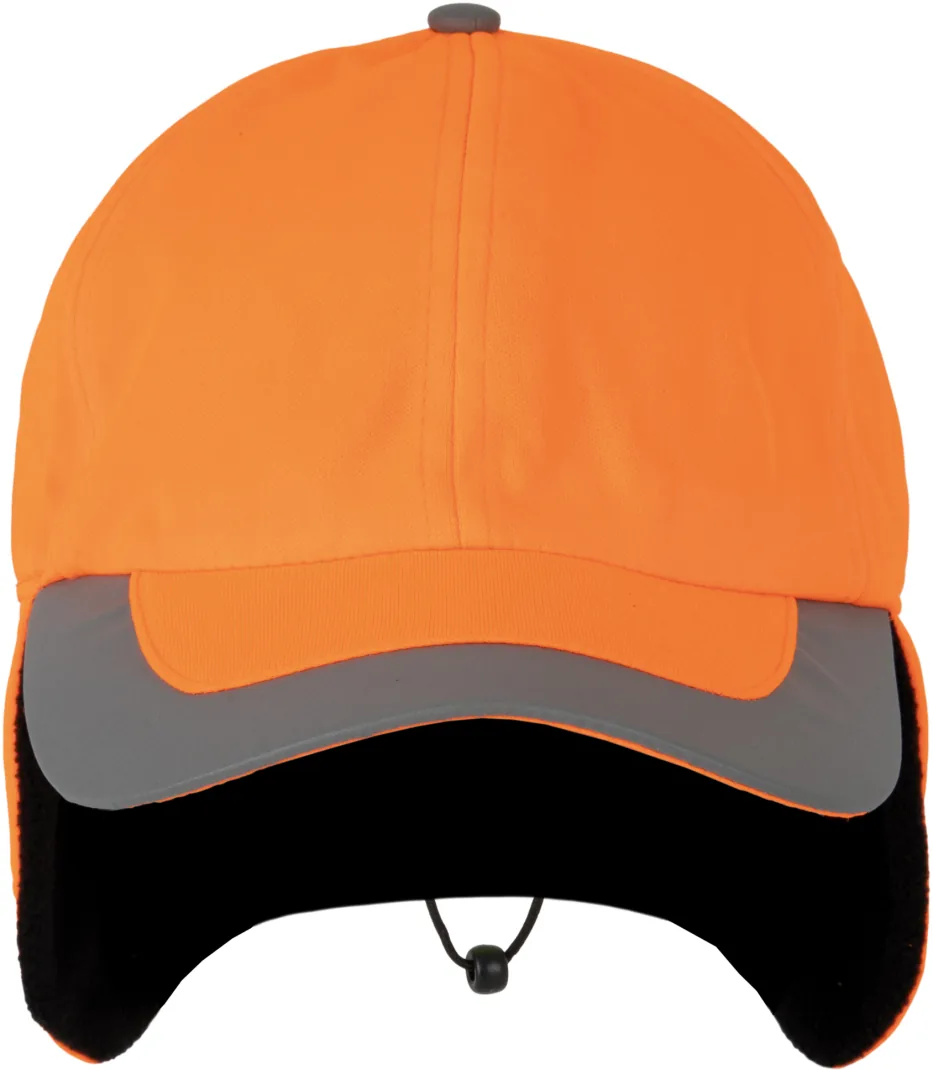 Fluoreszierende 6-Panel-Kappe für den Winter