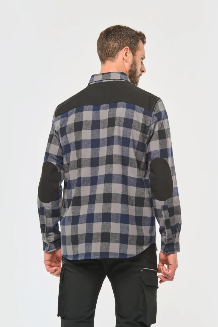 Karohemd mit Taschen für Herren 8