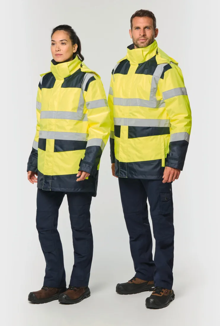Recycelter Sicherheitsparka 4 in 1 2