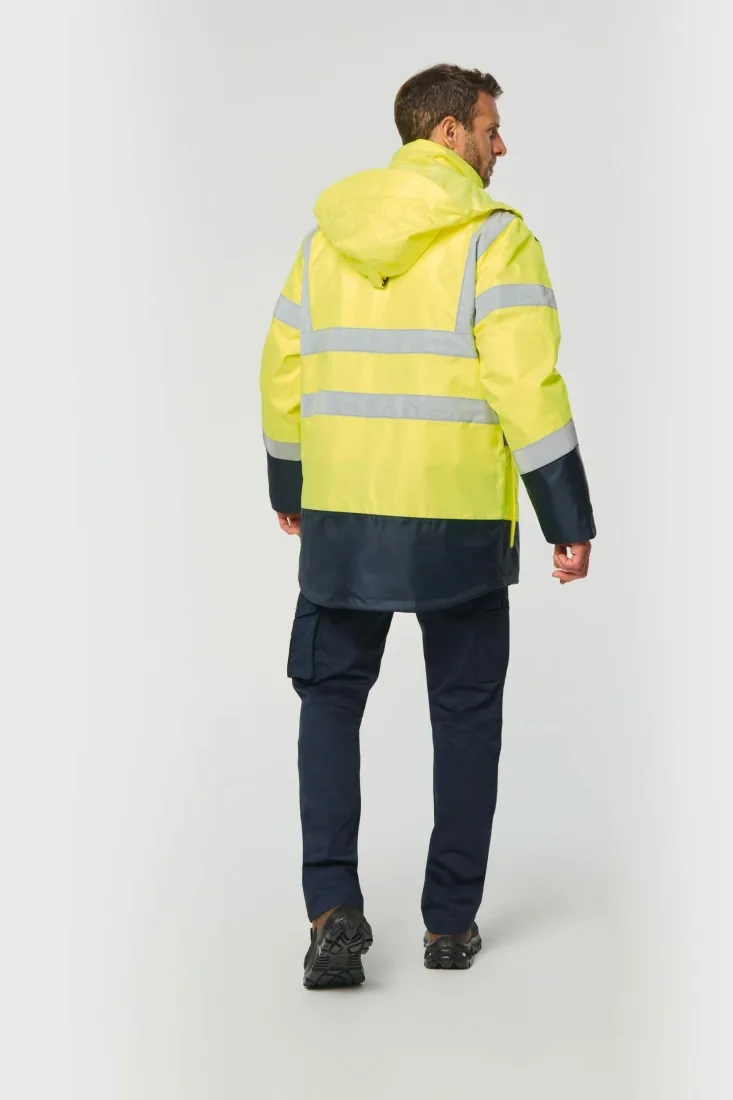 Recycelter Sicherheitsparka 4 in 1 4