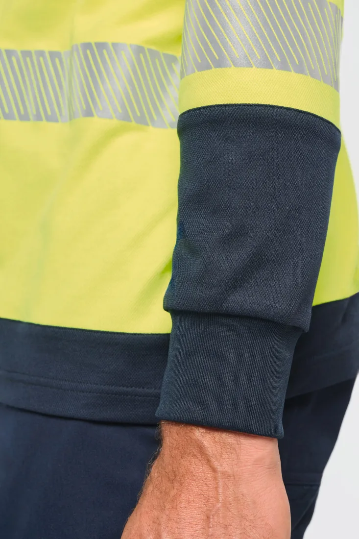 Recyceltes Sicherheits-T-Shirt mit langen Ärmeln 5