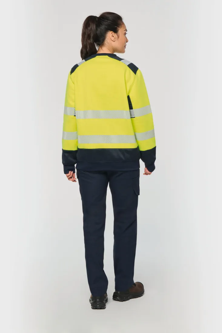 Recyceltes Sicherheitssweatshirt Rundhalsausschnitt 7
